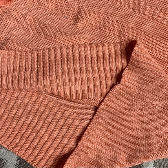 Orange Knit Top - Picture 2 of 3